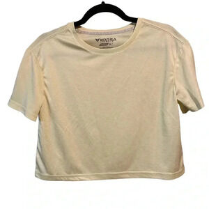 Korsa Micro-Luxe Textured Yellow Top